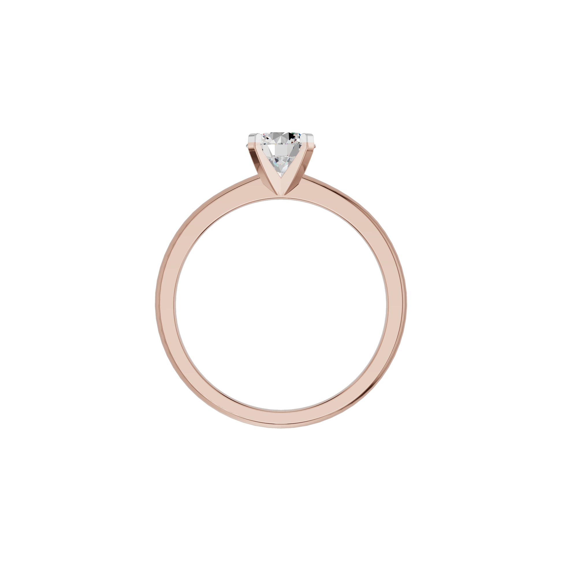 Elysian Essence Diamond Ring 18 KT / Rose Gold / 18