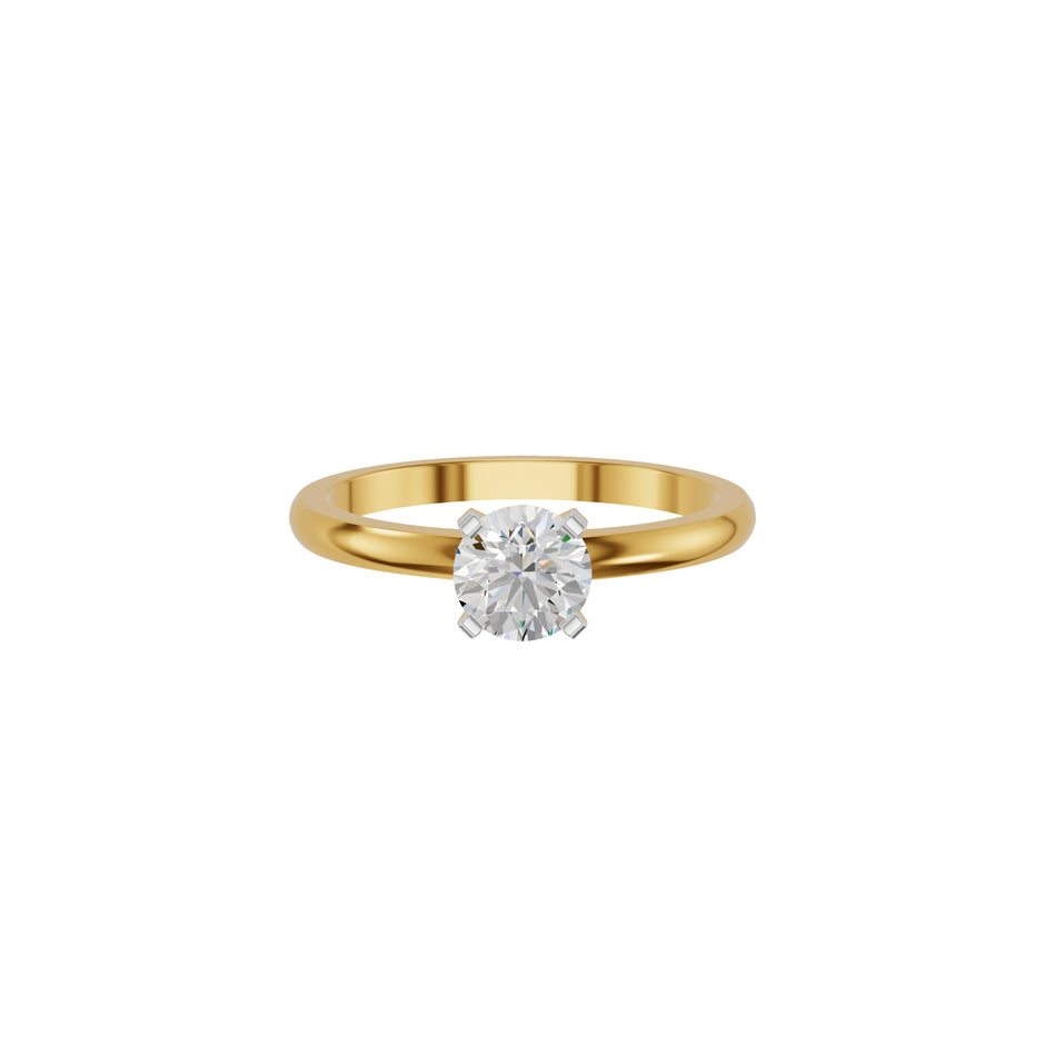 Elysian Essence Diamond Ring 18 KT / Yellow Gold / 18