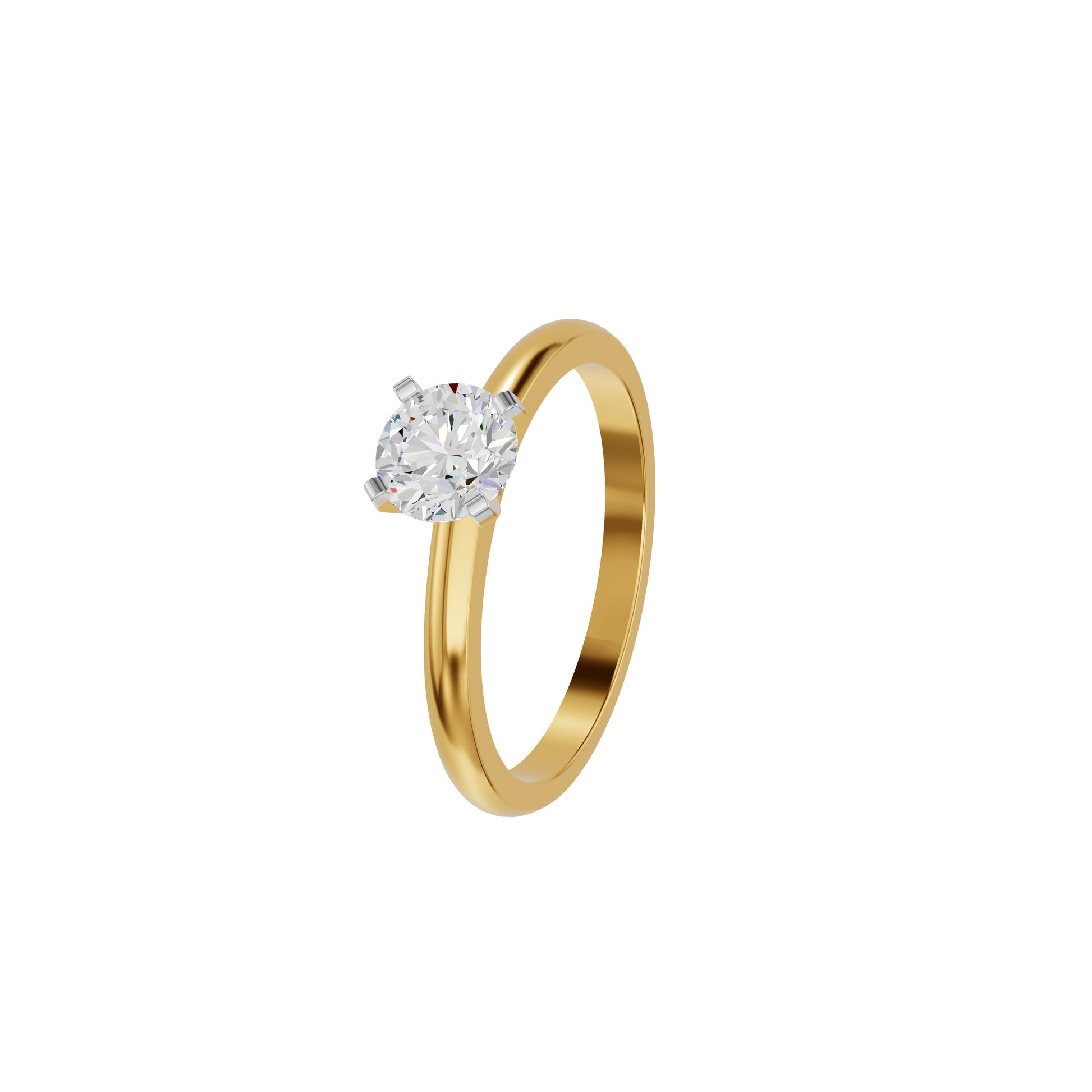 Elysian Essence Diamond Ring 18 KT / Yellow Gold / 18