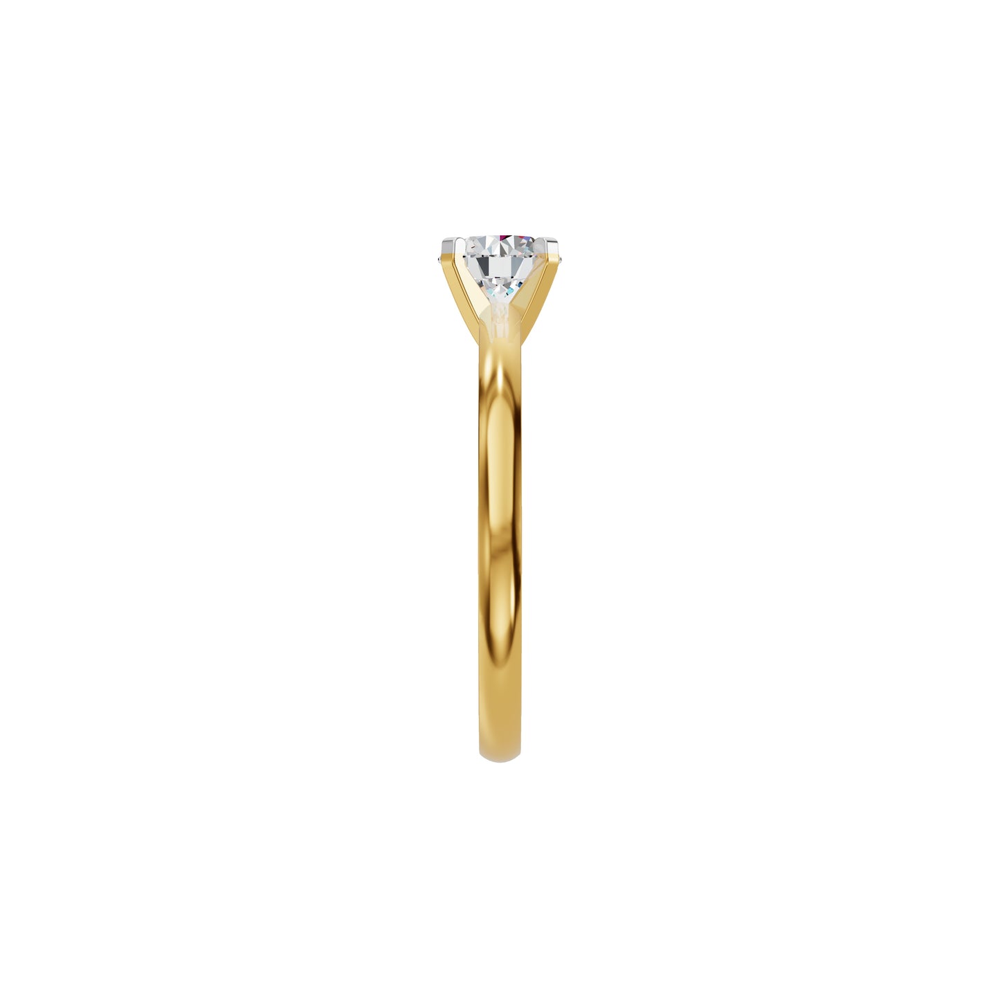 Elysian Essence Diamond Ring 18 KT / Yellow Gold / 18