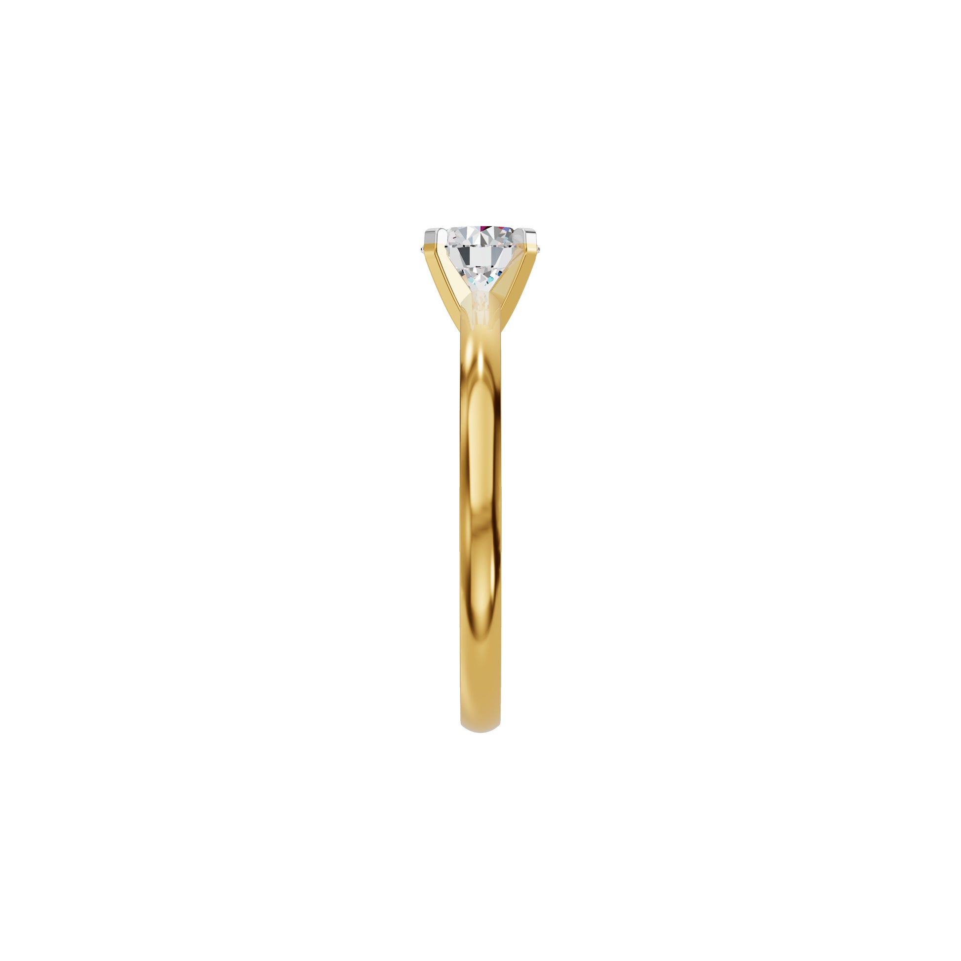Elysian Essence Diamond Ring 18 KT / Yellow Gold / 18