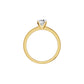 Elysian Essence Diamond Ring 18 KT / Yellow Gold / 18