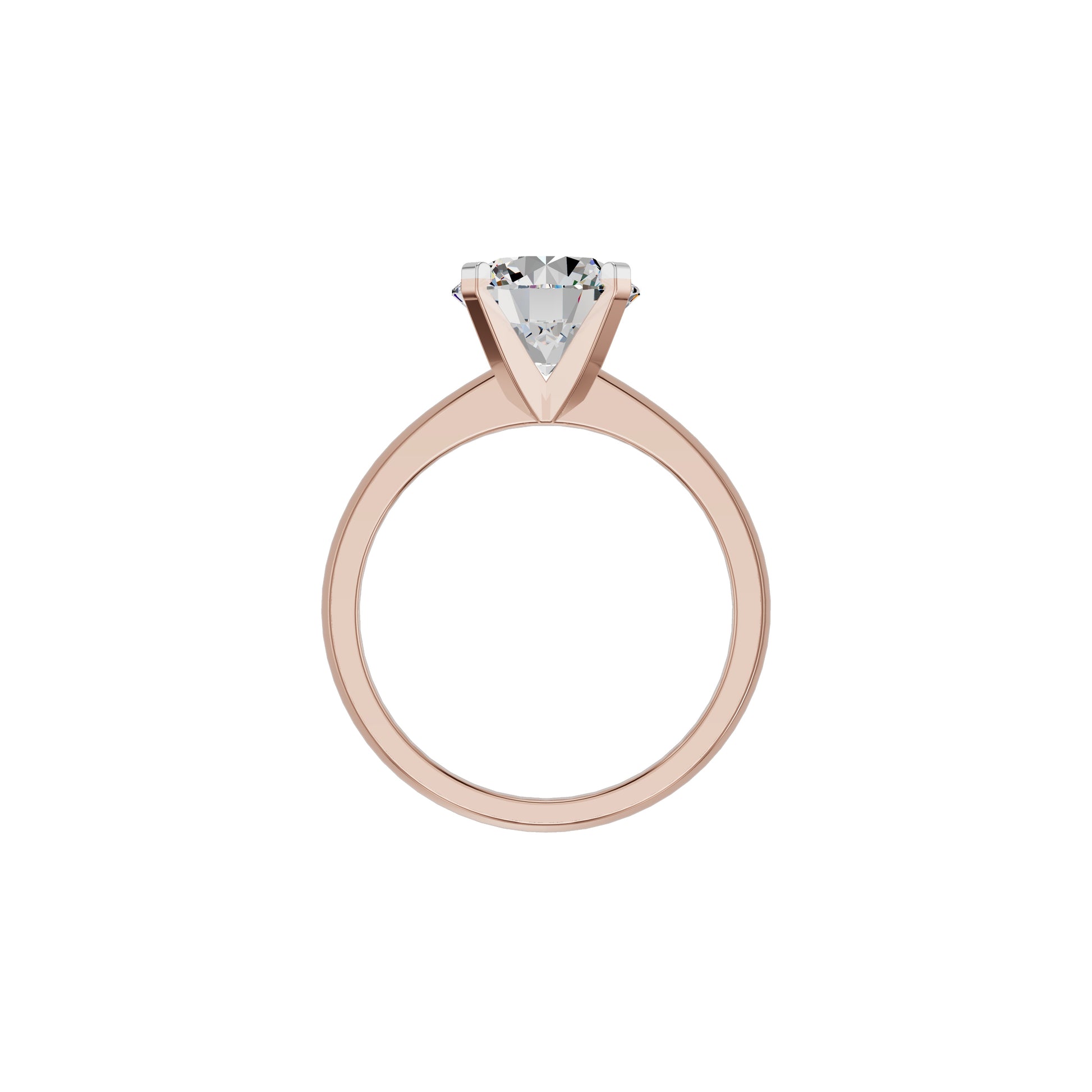 Royal Elegance Diamond Ring 18 KT / Rose Gold / 18