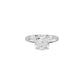 Royal Elegance Diamond Ring 18 KT / White Gold / 18