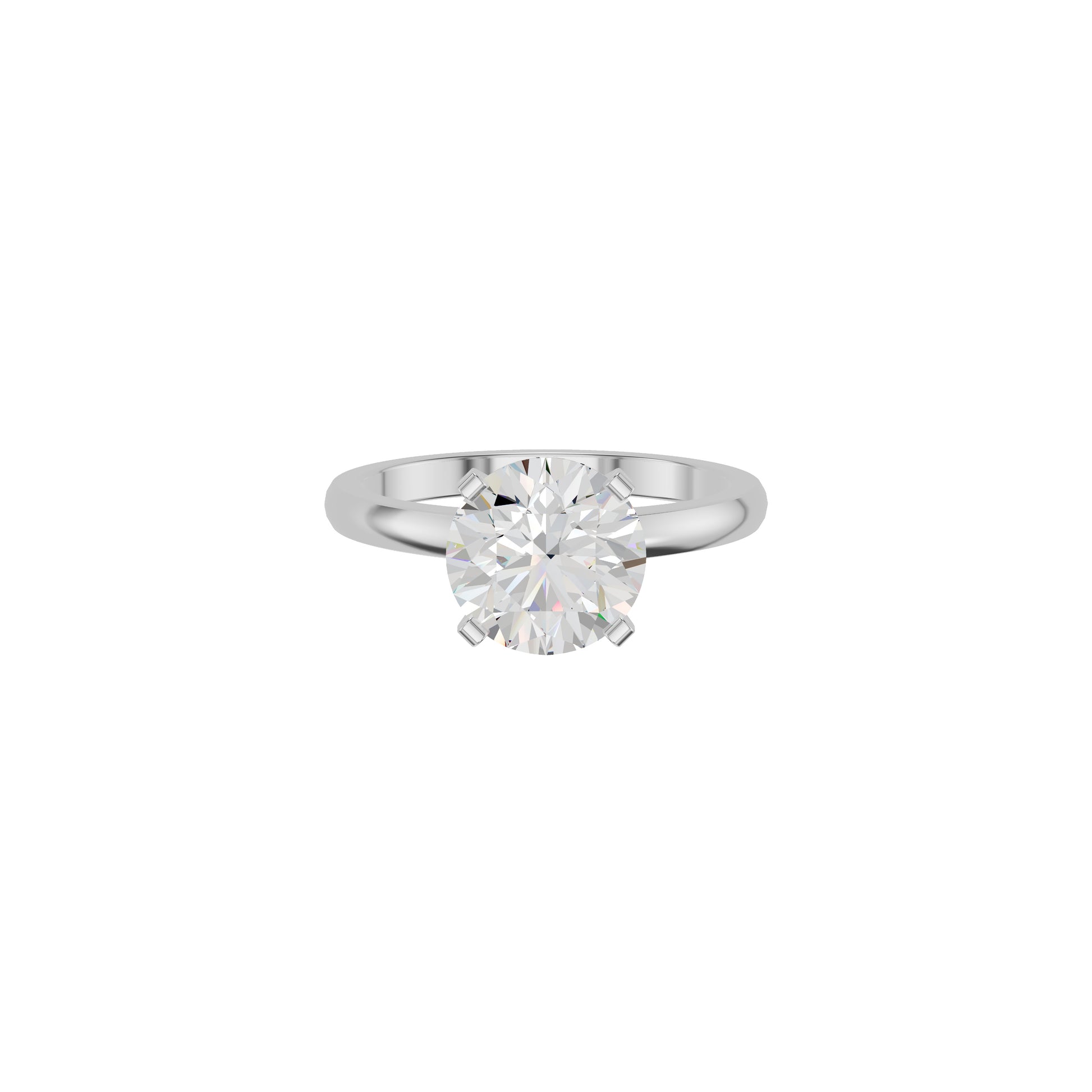 Royal Elegance Diamond Ring 18 KT / White Gold / 18