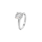 Royal Elegance Diamond Ring 18 KT / White Gold / 18