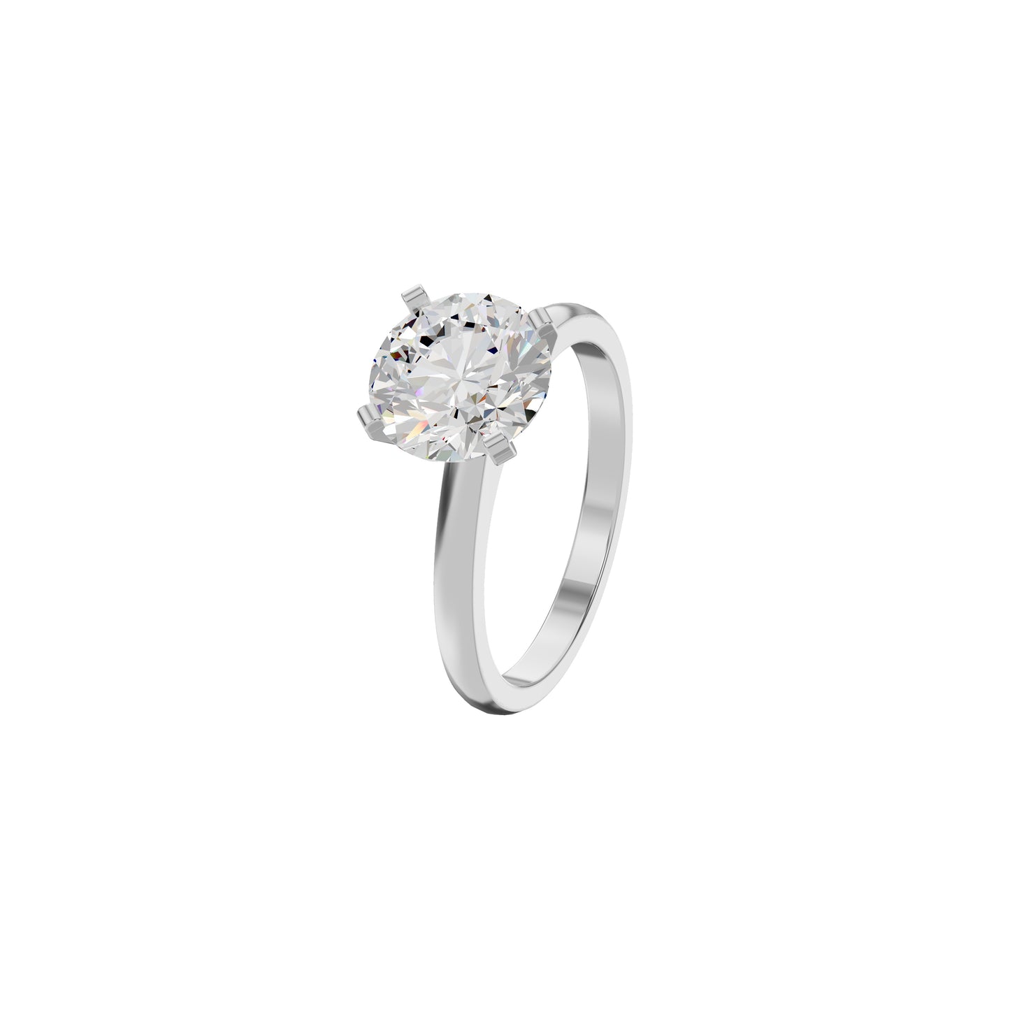 Royal Elegance Diamond Ring 18 KT / White Gold / 18