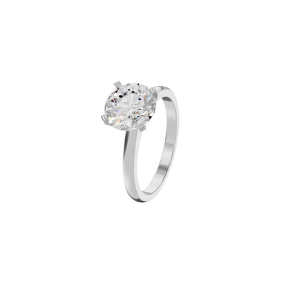Royal Elegance Diamond Ring 18 KT / White Gold / 18