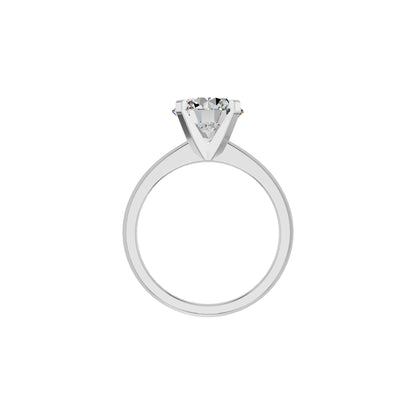 Royal Elegance Diamond Ring 18 KT / White Gold / 18
