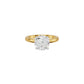 Royal Elegance Diamond Ring 18 KT / Yellow Gold / 18