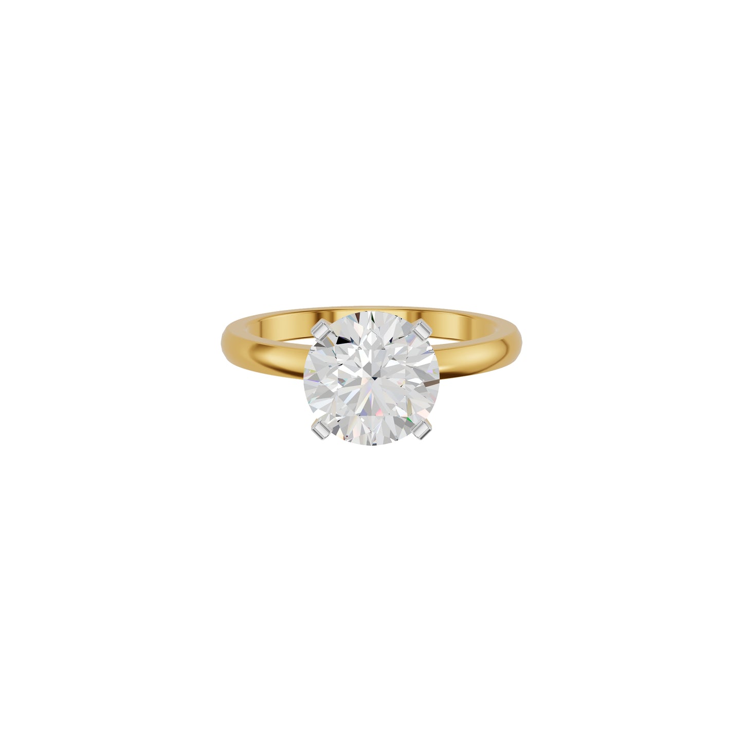 Royal Elegance Diamond Ring 18 KT / Yellow Gold / 18