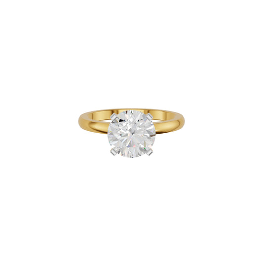 Royal Elegance Diamond Ring 18 KT / Yellow Gold / 18