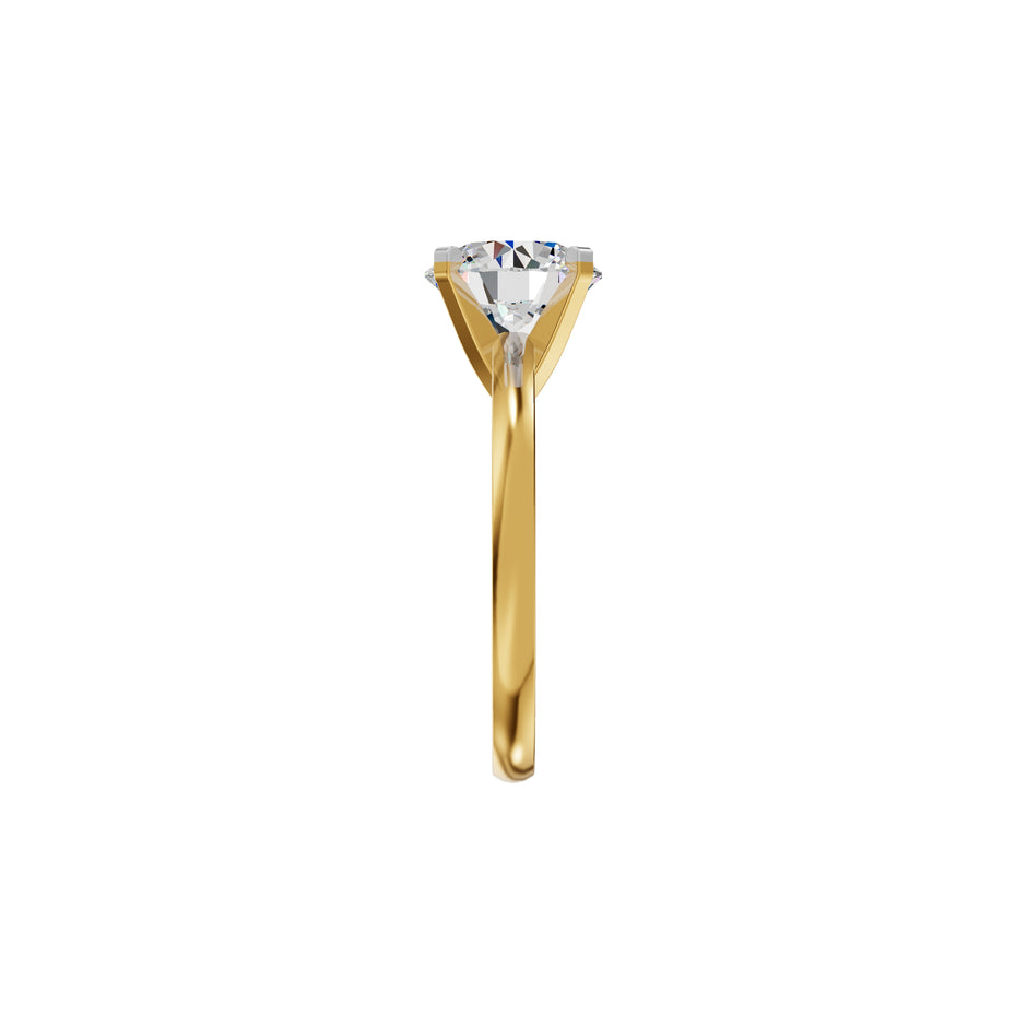 Royal Elegance Diamond Ring 18 KT / Yellow Gold / 18