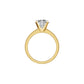 Royal Elegance Diamond Ring 18 KT / Yellow Gold / 18