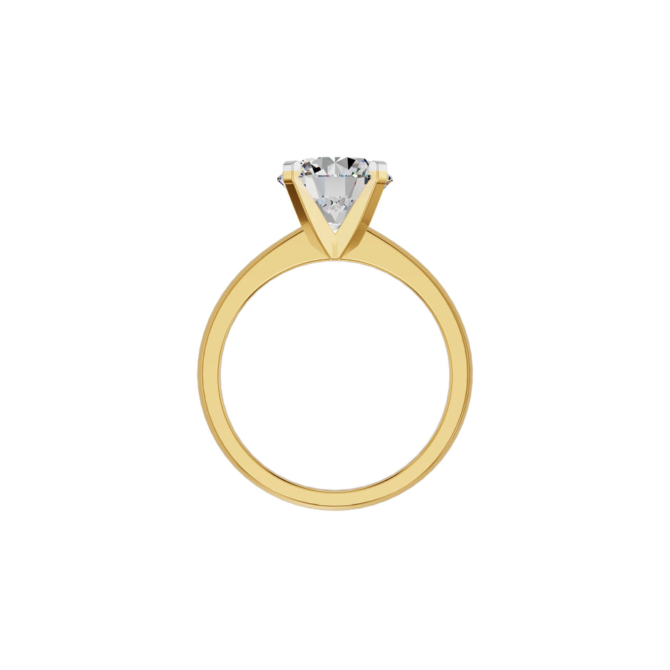 Royal Elegance Diamond Ring 18 KT / Yellow Gold / 18