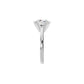 Radiant Allure Diamond Ring 18 KT / White Gold / 18