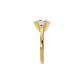 Radiant Allure Diamond Ring 18 KT / Yellow Gold / 18