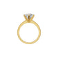 Radiant Allure Diamond Ring 18 KT / Yellow Gold / 18
