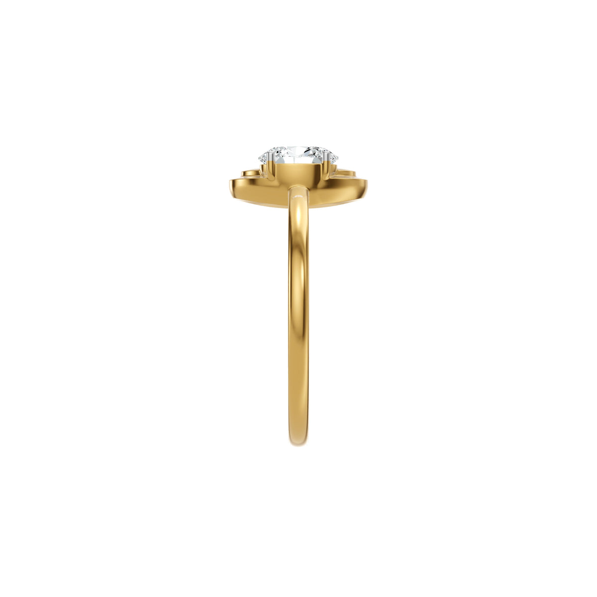SRG001221 18 KT / Yellow Gold / 18