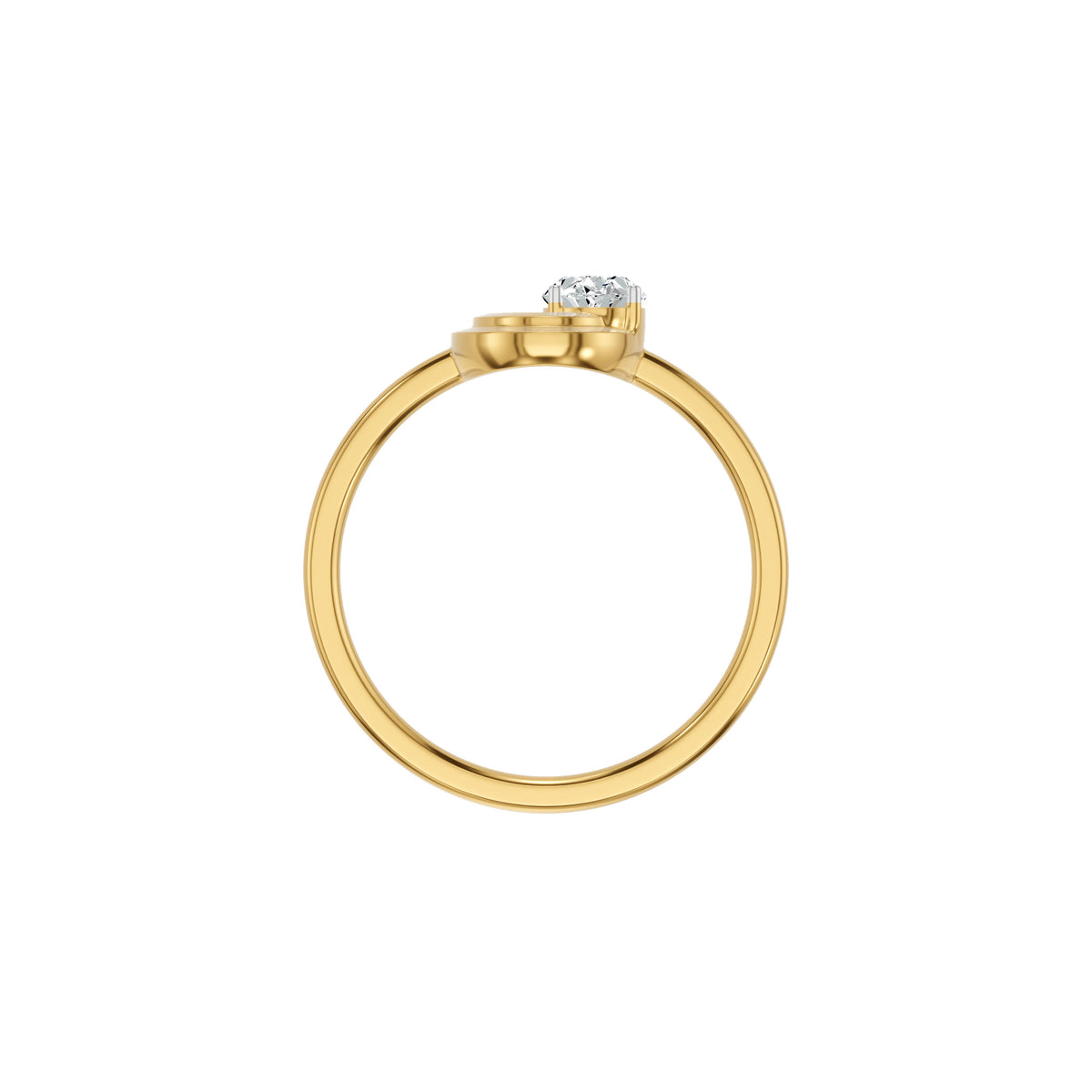 SRG001221 18 KT / Yellow Gold / 18