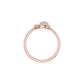 SRG001223 18 KT / Rose Gold / 18