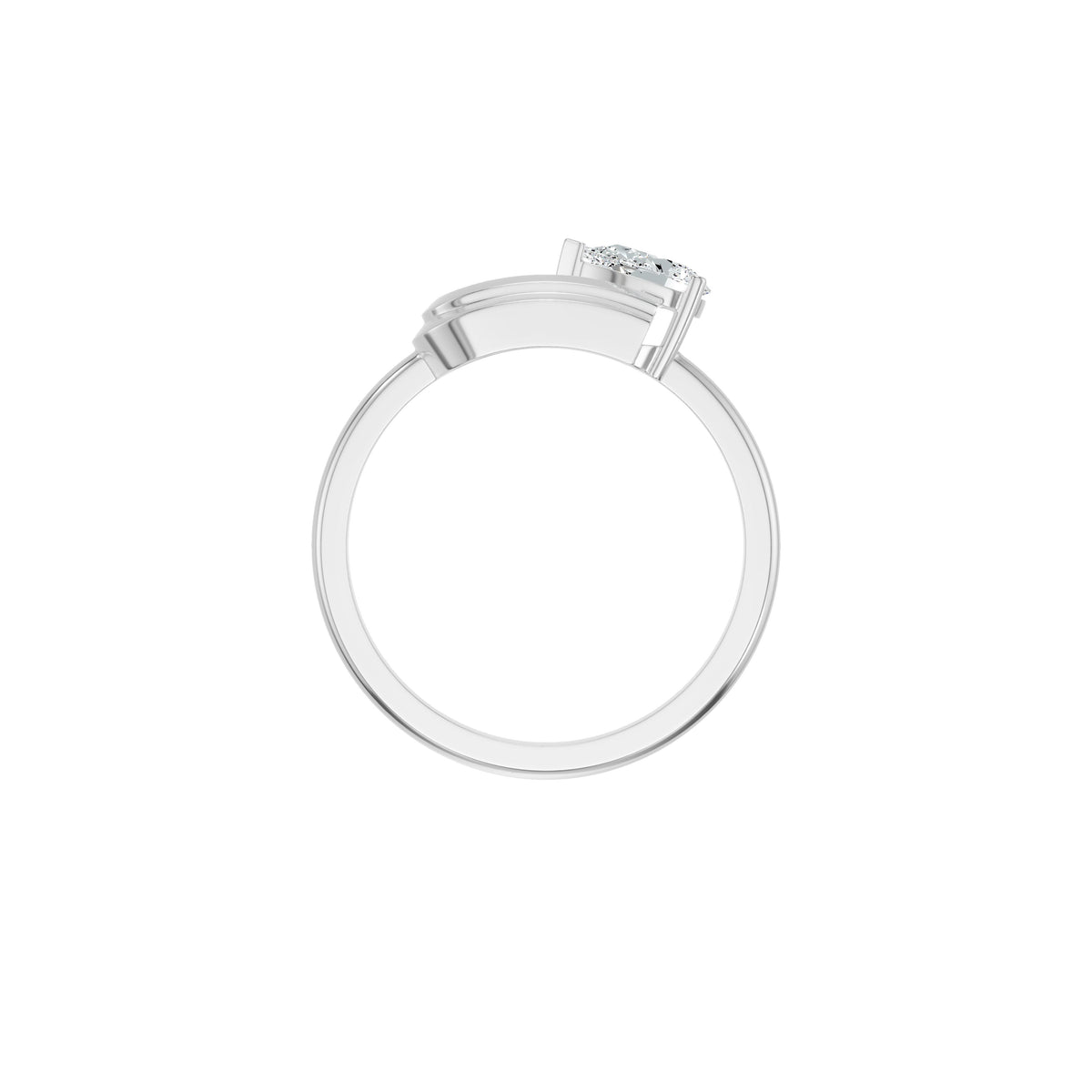 SRG001224 18 KT / White Gold / 18