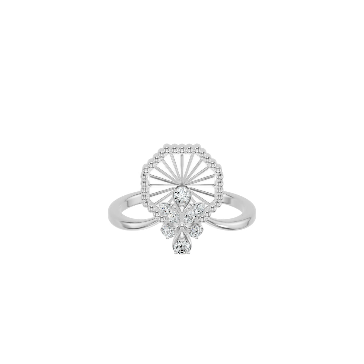SRG001225 18 KT / White Gold / 18