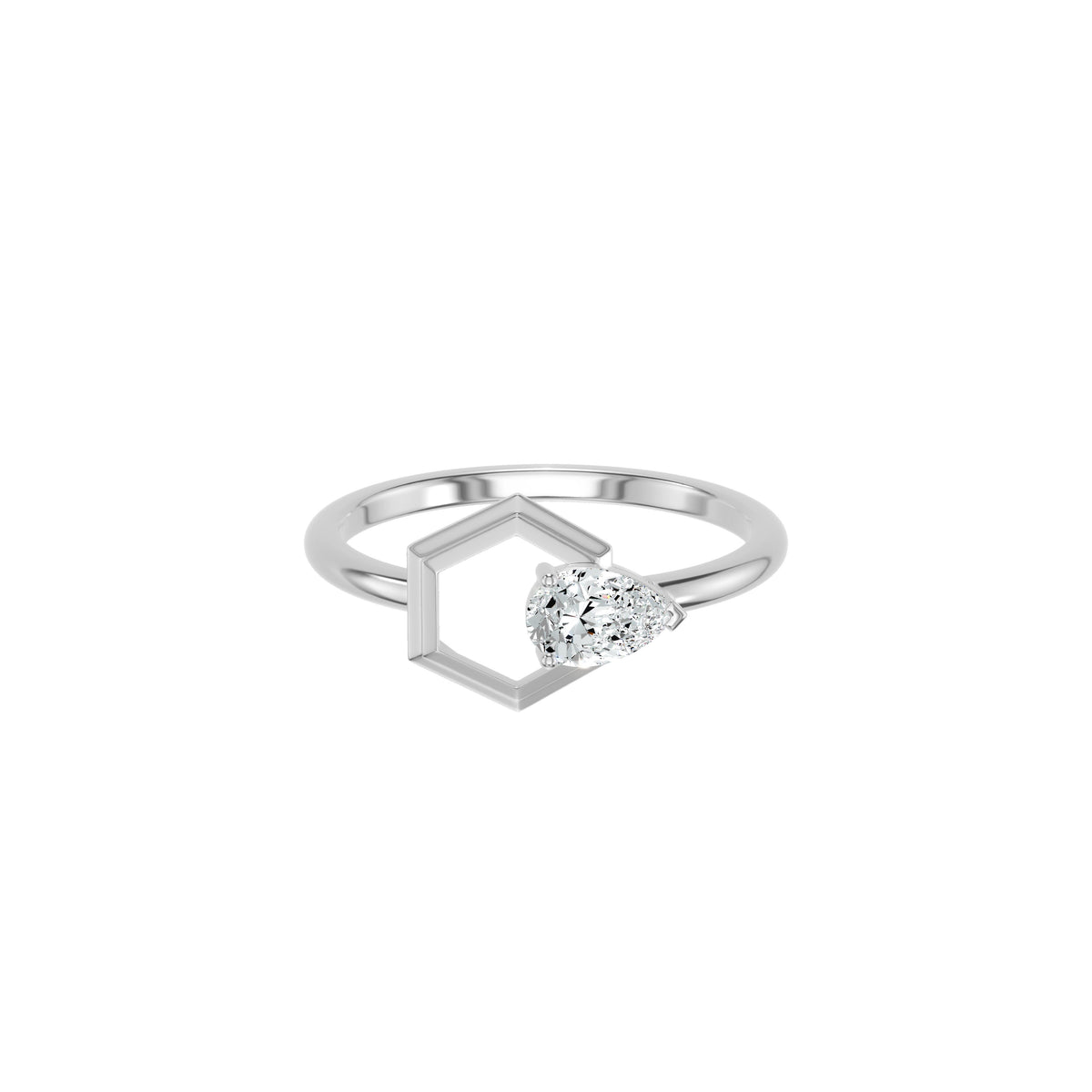 SRG001227 18 KT / White Gold / 18