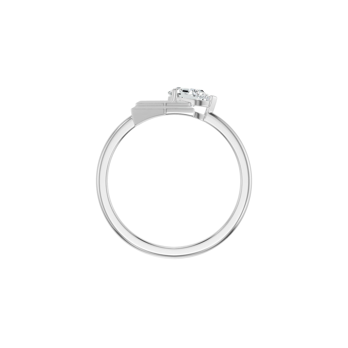 SRG001227 18 KT / White Gold / 18