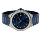 Gradiant Lustre, 41MM Round Case, Quartz Analogue Watch with Metal Strap for Men, 50M Water Resistance