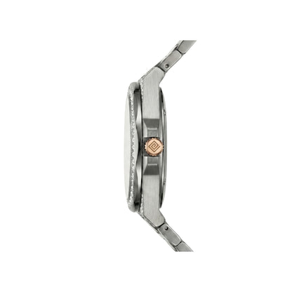 Classic Aveline, 34MM Round Case, Quartz Analogue Watch with Metal Strap for Women, 50M Water Resistance