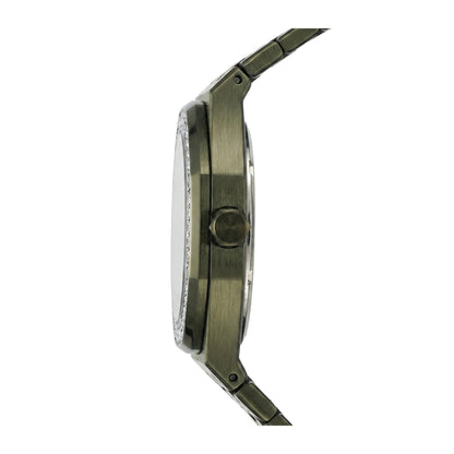 Octavia Royale, 42MM Round Case, Quartz Analogue Watch with Metal Strap for Men, 50 MM Water Resistance