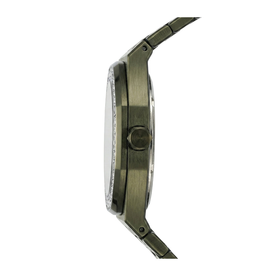 Octavia Royale, 42MM Round Case, Quartz Analogue Watch with Metal Strap for Men, 50 MM Water Resistance