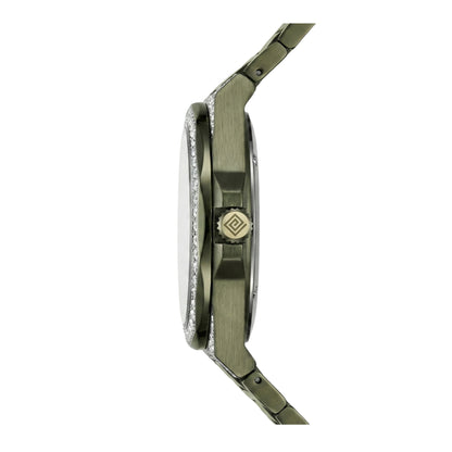 Gradiant Lustre, 41MM Round Case, Quartz Analogue Watch with Metal Strap for Men, 50M Water Resistance