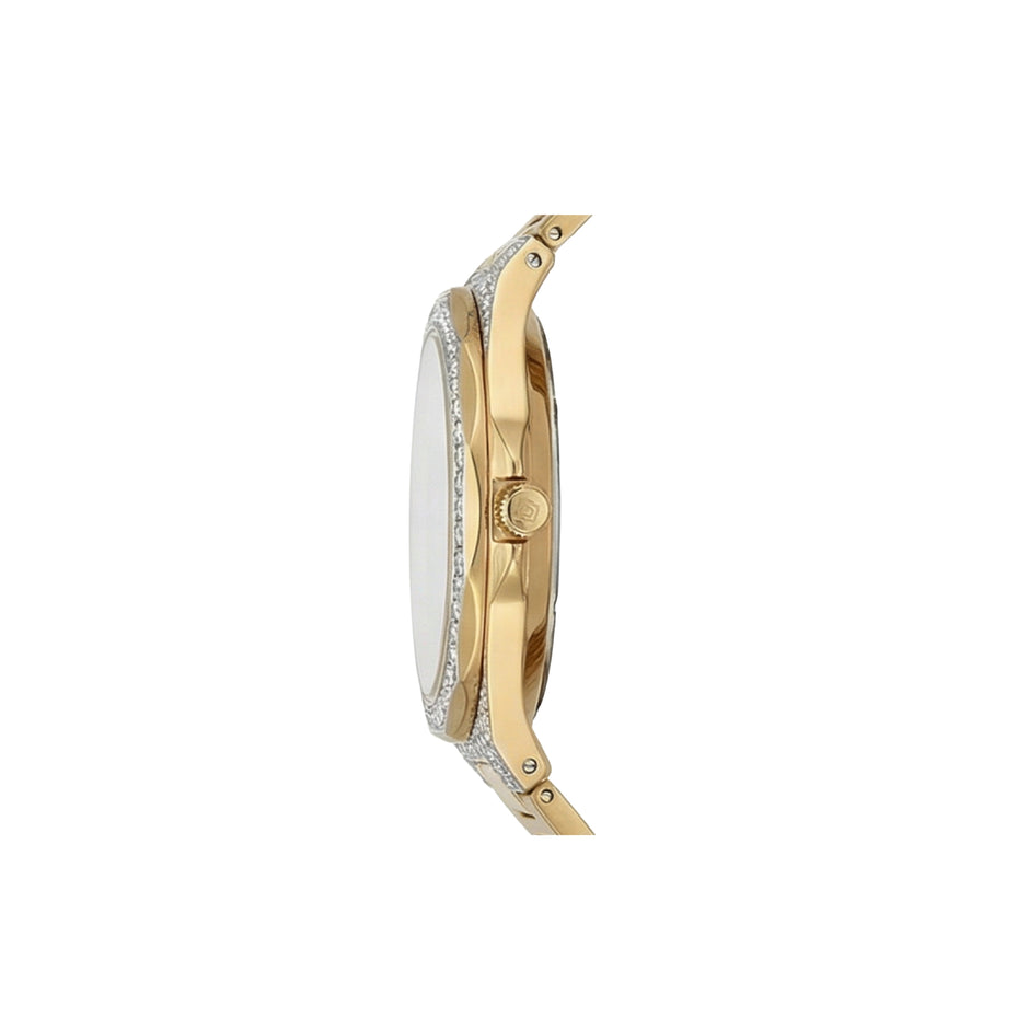 Classic Aveline, 34MM Round Case, Quartz Analogue Watch with Metal Strap for Women, 50M Water Resistance