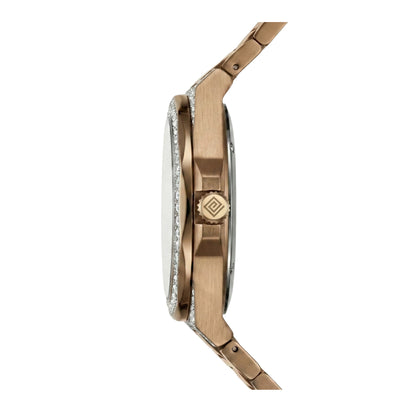 Gradiant Lustre, 41MM Round Case, Quartz Analogue Watch with Metal Strap for Men, 50M Water Resistance