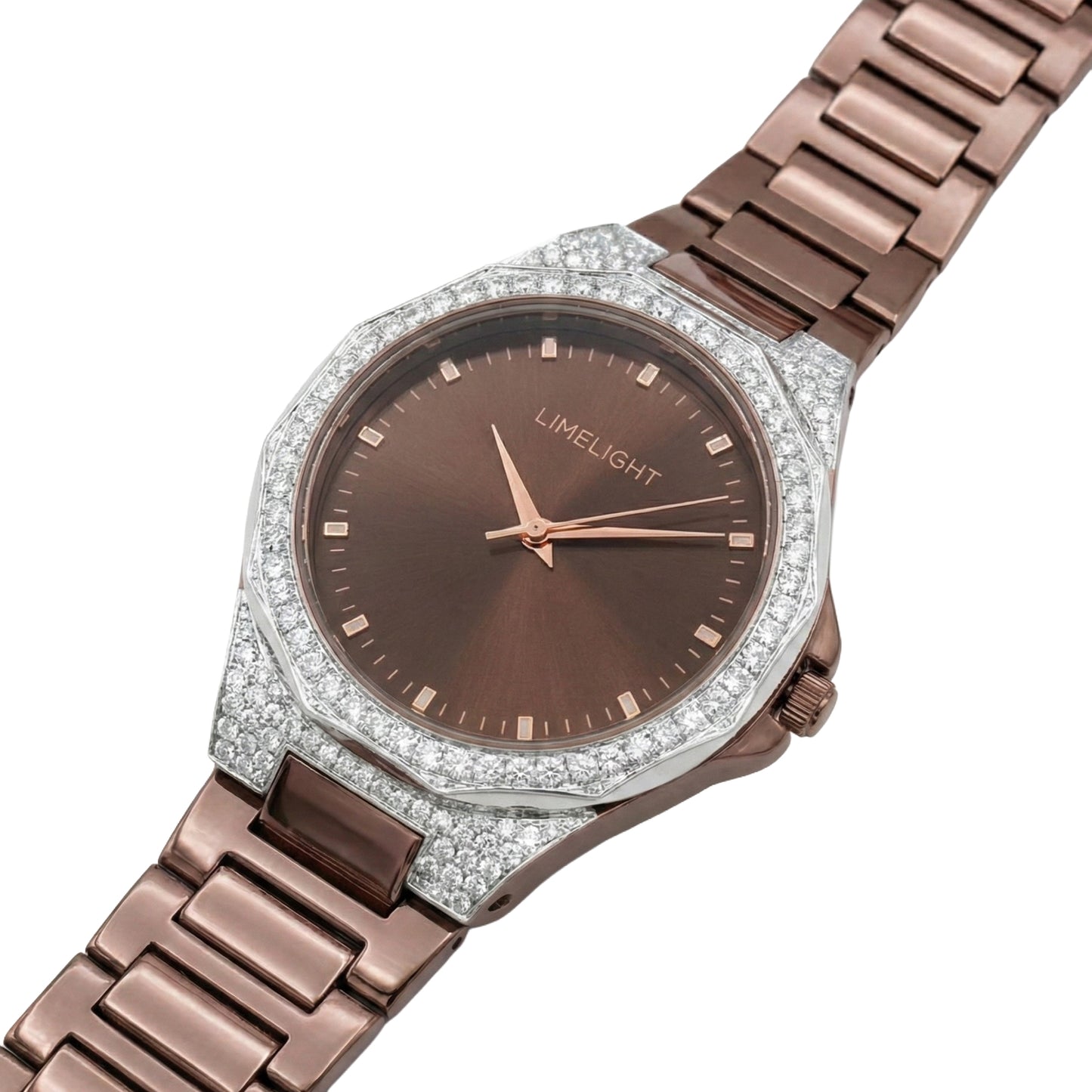 Gradiant Lustre, 41MM Round Case, Quartz Analogue Watch with Metal Strap for Men, 50M Water Resistance
