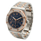 Octavia Royale, 42MM Round Case, Quartz Analogue Watch with Metal Strap for Men, 50 MM Water Resistance