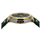 Pinstripe Baguette Edition, 43MM Round Case, Quartz Analogue Watch with Silicon Strap for Men, 50M Water Resistance