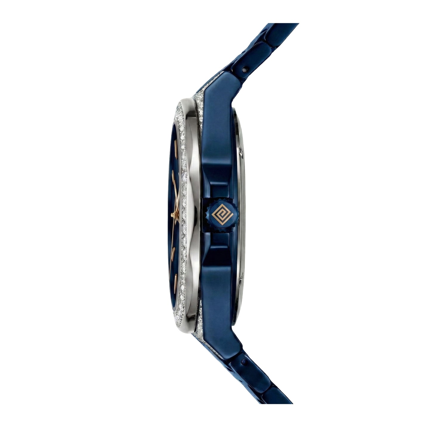 Gradiant Lustre, 41MM Round Case, Quartz Analogue Watch with Metal Strap for Men, 50M Water Resistance
