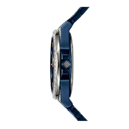 Gradiant Lustre, 41MM Round Case, Quartz Analogue Watch with Metal Strap for Men, 50M Water Resistance