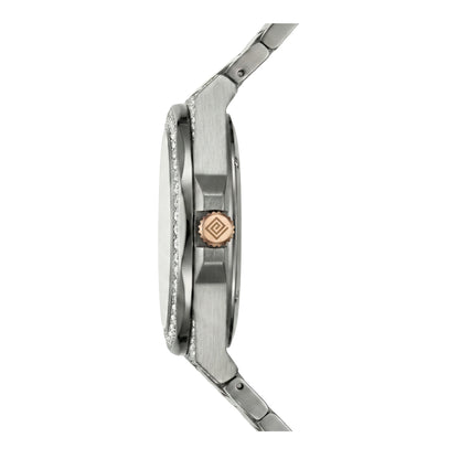 Gradiant Lustre, 41MM Round Case, Quartz Analogue Watch with Metal Strap for Men, 50M Water Resistance