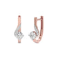 Purity Whisper Diamond Studs 18 KT / Rose Gold