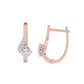 Purity Whisper Diamond Studs 18 KT / Rose Gold