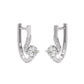 Purity Whisper Diamond Studs 18 KT / White Gold