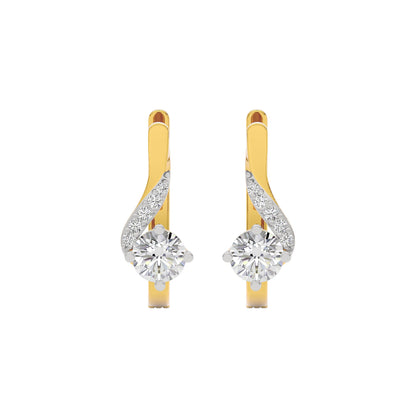 Purity Whisper Diamond Studs 18 KT / Yellow Gold