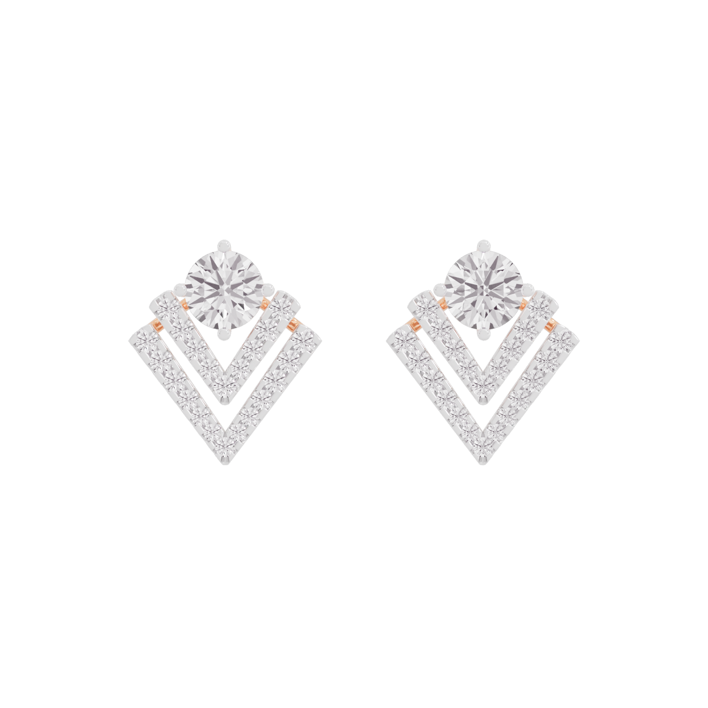 Dazzling Dignity Diamond Earrings
