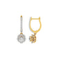 Luxe Sparkle Diamond Earrings 18 KT / Yellow Gold