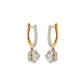 Luxe Sparkle Diamond Earrings 18 KT / Yellow Gold