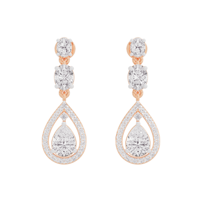 Elegance Enigma Diamond Earrings